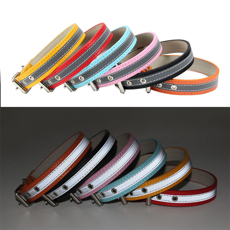 PU kožne svjetleće reflektirajuće ogrlice za pse otisak stopala Metalni svesezonski dodaci za pse XXL 60 cm luksuzna dizajnerska ogrlica za mačke