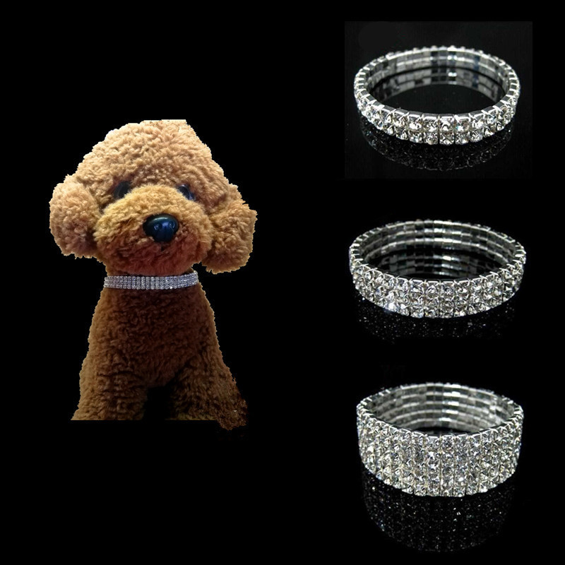 BlingDog Ogrlica Slatka ogrlica za male ljubimce Puppy Rhinestone Cat Ogrlice za pse Princess Ogrlice za kućne ljubimce Proizvodi Ogrlica za kućne ljubimce SML