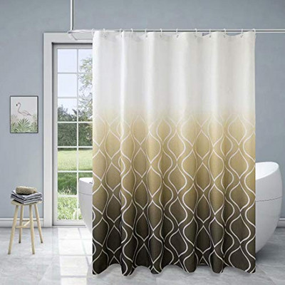 Tekstura otporna na promjenu boje i plijesan Marokanski gradijent boja Kupaonska zavjesa za tuš Vodootporna kupaonska zavjesa Cortina Baño
