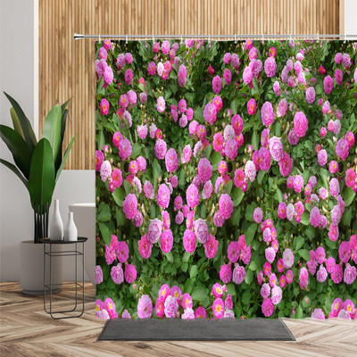 Kreativni cvjetni luk Dječja kupaonska tuš zavjesa Kućni dekor Kupaonski dodaci Kupaonska vodootporna zavjesa Cortinas De Ducha