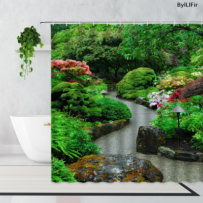 Kreativni cvjetni luk Dječja kupaonska tuš zavjesa Kućni dekor Kupaonski dodaci Kupaonska vodootporna zavjesa Cortinas De Ducha