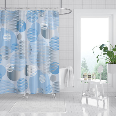 Geometrijska zavjesa za tuširanje Viseća zavjesa Vodootporna trakasta kupaonska zavjesa Dekorativne zavjese Zavjese za tuširanje u boji Cortina Ducha