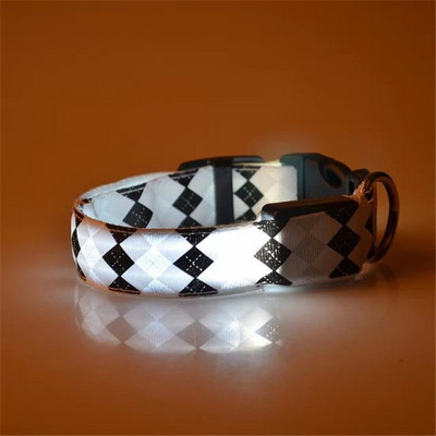 LED pseća ogrlica Sjajni najlon za pse Štene Mačke Ljubimci Velika podesiva noćna svjetleća ogrlica Oprema za kućne ljubimce pet shop pribor za pse