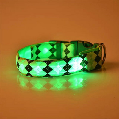 LED pseća ogrlica Sjajni najlon za pse Štene Mačke Ljubimci Velika podesiva noćna svjetleća ogrlica Oprema za kućne ljubimce pet shop pribor za pse