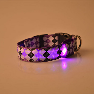 LED pseća ogrlica Sjajni najlon za pse Štene Mačke Ljubimci Velika podesiva noćna svjetleća ogrlica Oprema za kućne ljubimce pet shop pribor za pse