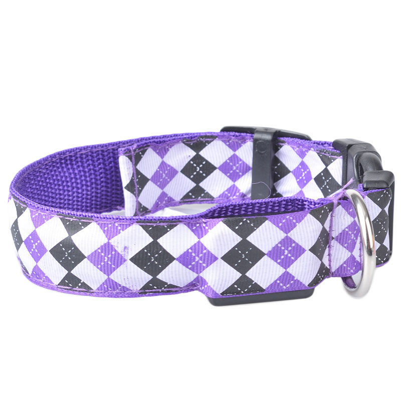 LED pseća ogrlica Sjajni najlon za pse Štene Mačke Ljubimci Velika podesiva noćna svjetleća ogrlica Oprema za kućne ljubimce pet shop pribor za pse