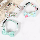 Mājdzīvnieku kaklarota Mīksta mājdzīvnieku kaklasiksna Modes kucēnu kaķu kaklasiksna ar zvaniņu