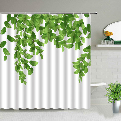 Proljetni krajolik Biljke Cvijeće Zid Kupaonica Set zavjesa za tuš Cvjetni prirodni krajolik Vrtni zidni ukrasi Viseće zavjese