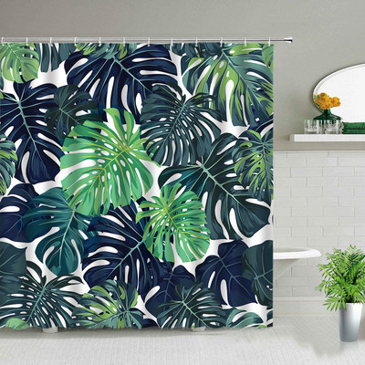 Proljetni krajolik Biljke Cvijeće Zid Kupaonica Set zavjesa za tuš Cvjetni prirodni krajolik Vrtni zidni ukrasi Viseće zavjese