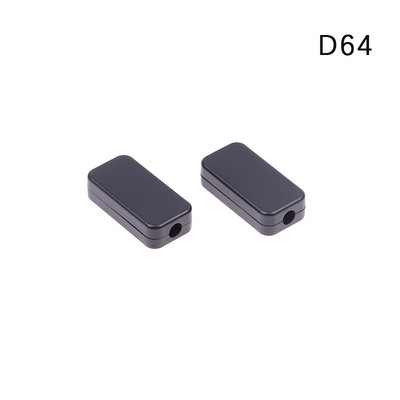 Ūdensizturīga elektroniskā savienojuma kārba, melna DIY instrumentu korpuss ABS plastmasas kaste