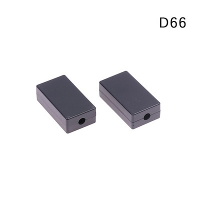 Ūdensizturīga elektroniskā savienojuma kārba, melna DIY instrumentu korpuss ABS plastmasas kaste