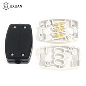 In-Line konektor Kutija 13A Električni kabel Flex Joiner 3 Terminal Kućište 250V Žica Mrežno napajanje za kabele od 3A do 13A