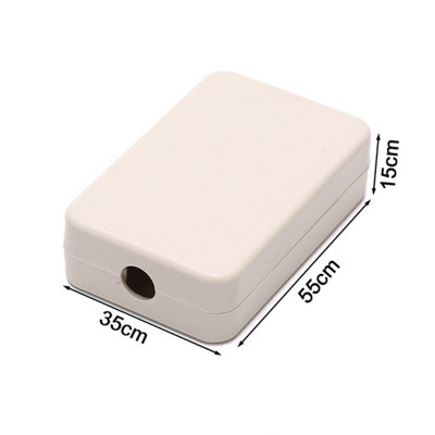 55 * 35 * 15 mm Mazs plastmasas elektroniskā projekta korpuss abs vadu sadales kārba elektriskā DIY PCB plates izejas vadības slēdža korpuss