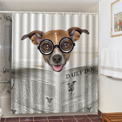 Armsa kassi multifilmi loomade kodukaunistus dušikardin lastele vannituba dušikardin vanniekraani vahesein konksudega Rideau dušš