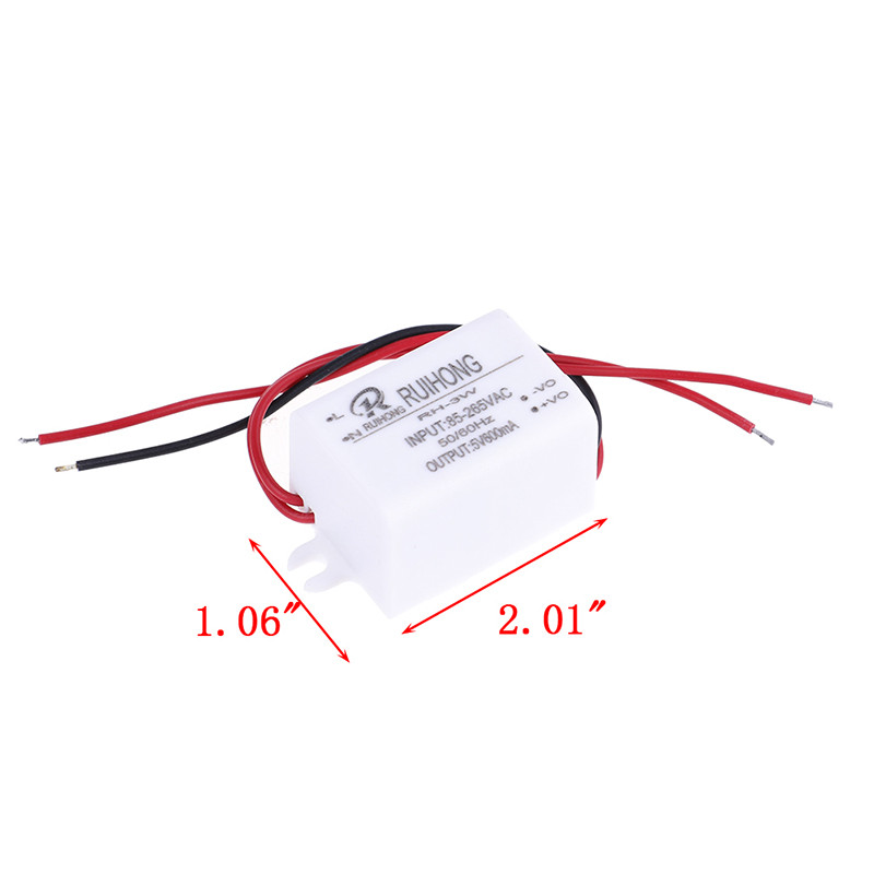 Novi vrući 1PCS AC-DC modul napajanja AC110V 220V 230V u DC 3.3V 5V 12V Mini Buck pretvarač