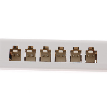 4/6/12 Ports 2510 Hub Splitter Junction Box Connectors Box Distributer Αρσενικό βύσμα Προσαρμογέας φωτός ντουλαπιού LED 2.54 Spacing Indoor