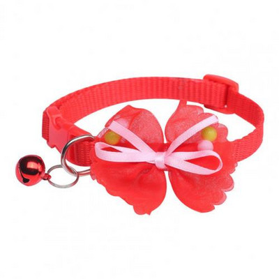 Lijepi kućni ljubimci, psi, mačke, leptir mašne, ogrlica sa zvonastim mačjim ovratnikom, modni dodatak meke teksture