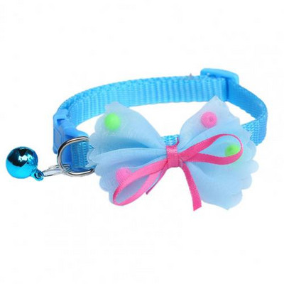 Lijepi kućni ljubimci, psi, mačke, leptir mašne, ogrlica sa zvonastim mačjim ovratnikom, modni dodatak meke teksture