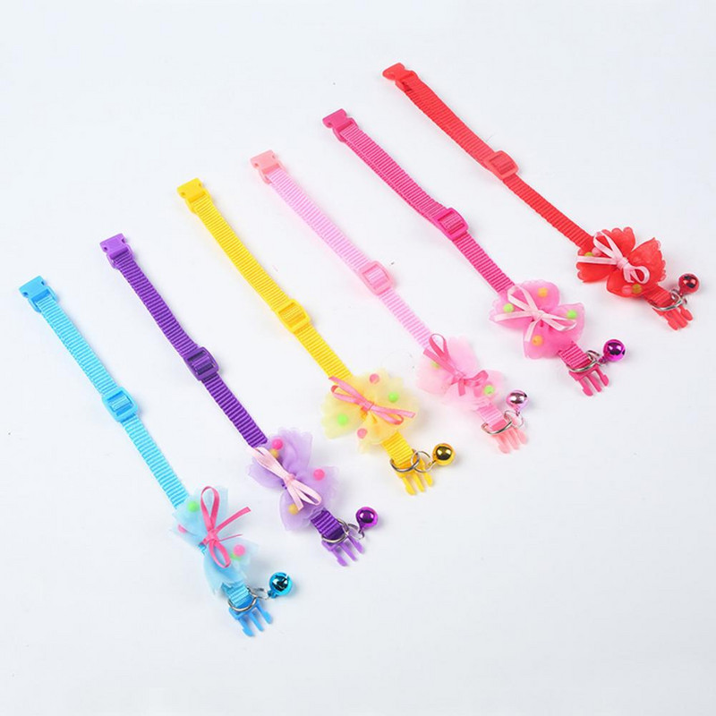 Lijepi kućni ljubimci, psi, mačke, leptir mašne, ogrlica sa zvonastim mačjim ovratnikom, modni dodatak meke teksture