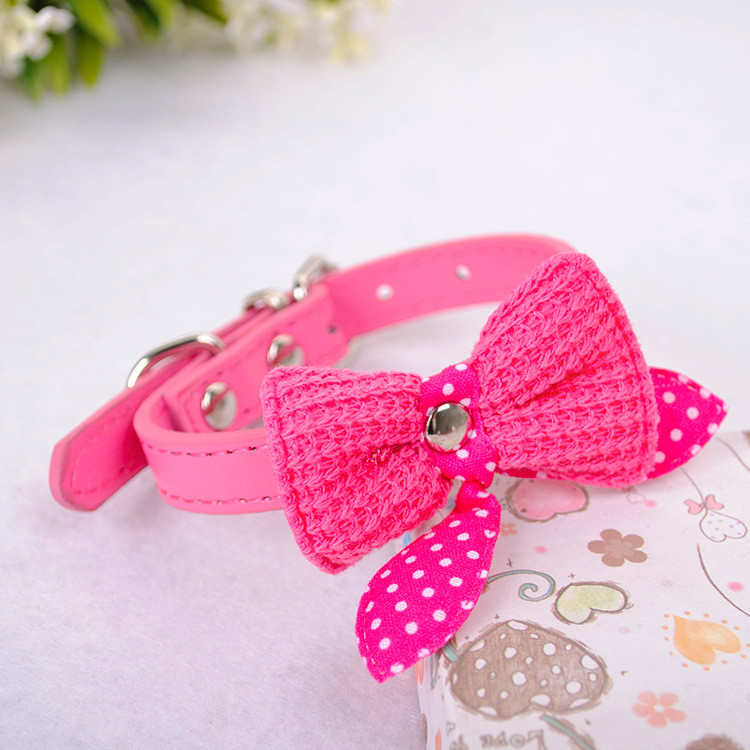 Pletena mašna, podesive kožne ogrlice za pse, štene, kućne ljubimce, ogrlice, ogrlice za pse, ogrlice za mačke Perro