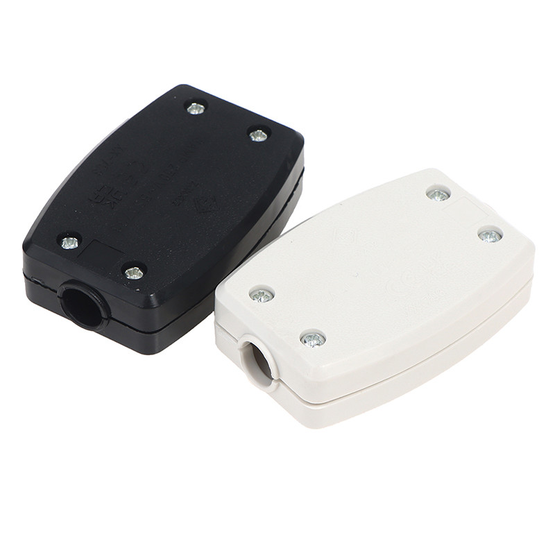 In-Line savienotāju kārba 13A elektriskā kabeļa lokanais galdnieks 3 spaiļu korpuss 250 V vadu elektrotīkla kabelim ar nominālo spriegumu no 3A līdz 13A