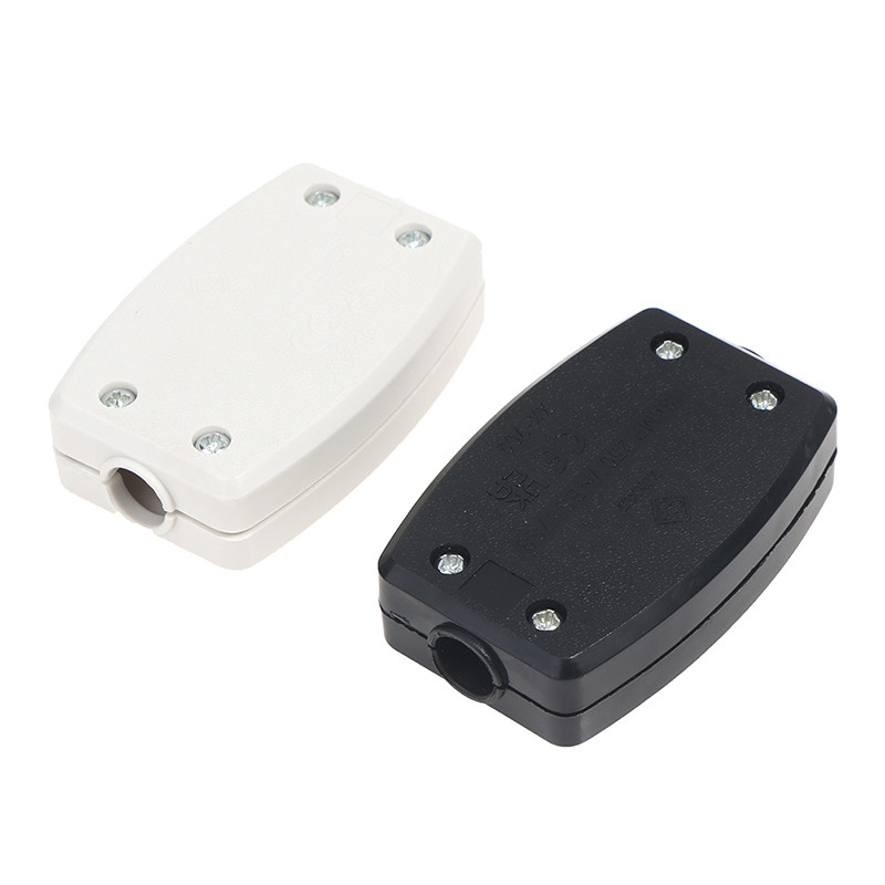 In-Line savienotāju kārba 13A elektriskā kabeļa lokanais galdnieks 3 spaiļu korpuss 250 V vadu elektrotīkla kabelim ar nominālo spriegumu no 3A līdz 13A