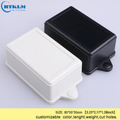 Razvodna kutija za montiranje na zid abs plastična projektna kutija uradi sam kućište za instrumente plastično kućište kućište stolna elektronička kutija 85*55*35 mm