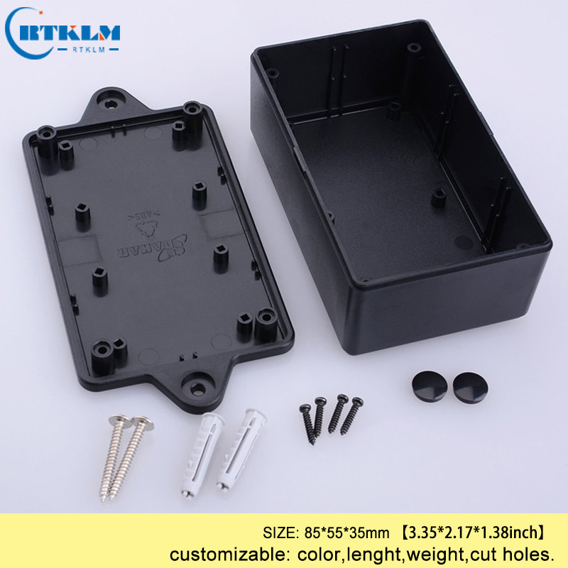 Razvodna kutija za montiranje na zid abs plastična projektna kutija uradi sam kućište za instrumente plastično kućište kućište stolna elektronička kutija 85*55*35 mm
