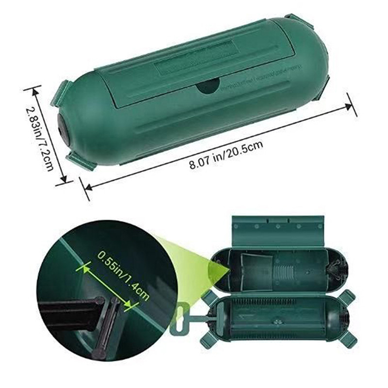 1PC Električni produžni kabel Kabel Sigurnosna razvodna kutija Štitnik Vanjska sigurnosna brtva Priključna kutija otporna na vremenske uvjete