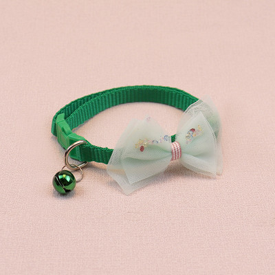 Karirana čipkana mašna Ogrlica za mačke Leptir leptir Sigurnosna kopča Ogrlica za kućne ljubimce Štene Chihuahua Ogrlica za kućne ljubimce Elastične podesive ogrlice za pse