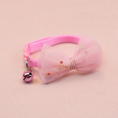 Karirana čipkana mašna Ogrlica za mačke Leptir leptir Sigurnosna kopča Ogrlica za kućne ljubimce Štene Chihuahua Ogrlica za kućne ljubimce Elastične podesive ogrlice za pse