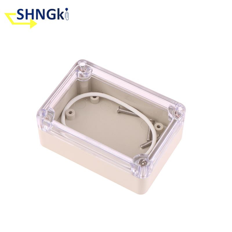 Mala plastična vodootporna prozirna vanjska alarmna vodootporna kutija DIY projekt Kućište elektroničke kutije Oklop sigurnosnog modula