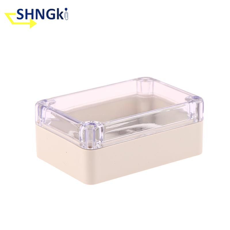 Mala plastična vodootporna prozirna vanjska alarmna vodootporna kutija DIY projekt Kućište elektroničke kutije Oklop sigurnosnog modula