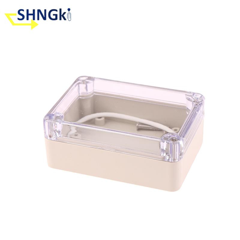 Mala plastična vodootporna prozirna vanjska alarmna vodootporna kutija DIY projekt Kućište elektroničke kutije Oklop sigurnosnog modula