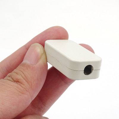 1kom 40x20x11mm kvalitetna ABS plastika bijela/crna kutija kutija za instrumente žičane razvodne kutije DIY žičane kutije kutije za pohranu kutije