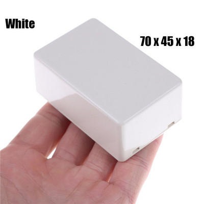 odabrati ABS plastiku Bijelo Crno DIY Kućište za instrumente Vodootporni poklopac Projekt Elektronička projektna kutija Kutije za kućišta