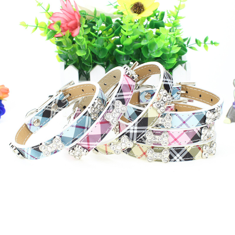 Ogrlice za pse za kućne ljubimce, uzica Bling, ogrlice za štence, personalizirane ogrlice za male pse, privjesci, pribor za kućne ljubimce