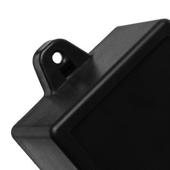 Ζεστό υψηλής ποιότητας ABS Πλαστικό μαύρο αδιάβροχο κάλυμμα Κουτί περιβλήματος έργου Θήκη οργάνων Ηλεκτρονικό κουτί έργου
