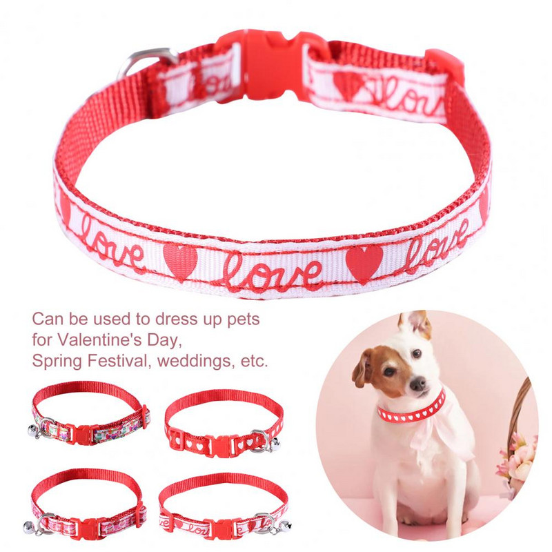 Ogrlica za kućne ljubimce Preslatka ogrlica za kućne ljubimce Kitten Dogs Festival Decor Ogrlica sa zvonom