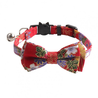 Dugotrajna ogrlica za mačiće Jednostavna za nošenje Sigurna ogrlica za mačke Mašnice za ogrlicu za mačiće sa zvonom