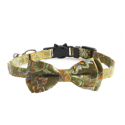 Dugotrajna ogrlica za mačiće Jednostavna za nošenje Sigurna ogrlica za mačke Mašnice za ogrlicu za mačiće sa zvonom