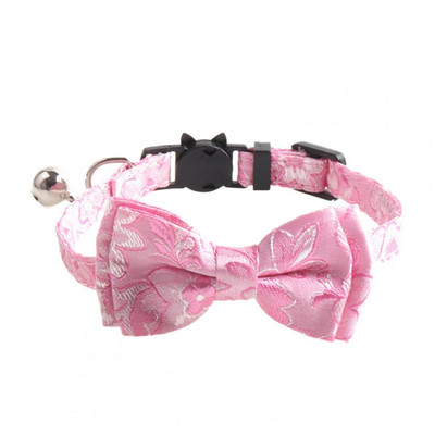 Dugotrajna ogrlica za mačiće Jednostavna za nošenje Sigurna ogrlica za mačke Mašnice za ogrlicu za mačiće sa zvonom