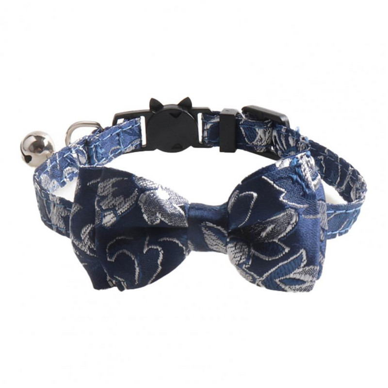 Dugotrajna ogrlica za mačiće Jednostavna za nošenje Sigurna ogrlica za mačke Mašnice za ogrlicu za mačiće sa zvonom