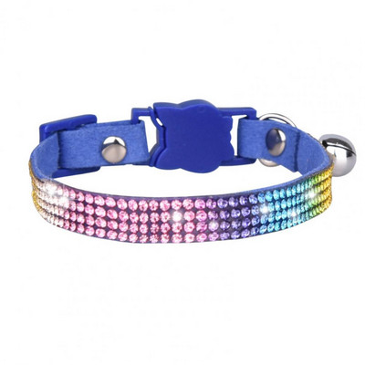 Ogrlica za pse Fine izrade Ogrlica za kućne ljubimce Podesiva ukrasna prekrasna ogrlica za kućne ljubimce Dodatak za vrat sa zvonom