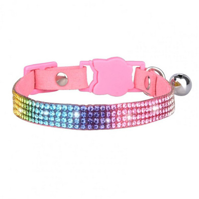 Ogrlica za pse Fine izrade Ogrlica za kućne ljubimce Podesiva ukrasna prekrasna ogrlica za kućne ljubimce Dodatak za vrat sa zvonom