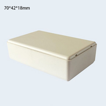 ABS Plastic Pcb Power Supply Project Box Universal Snap Box Θήκη αποθήκευσης Shell 70*42*18mm