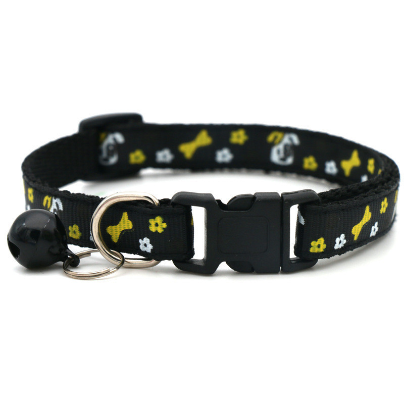 Modni otisak na kostima za kućne ljubimce, podesivi remen, ogrlica za mačke sa zvončićima, ogrlica za kućne ljubimce za štence, mačiće, ogrlice za identifikaciju pasa
