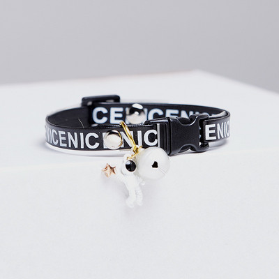 Mačja ogrlica Trendy Slova Slatki privjesak Mačka Ogrlica Zvono Dekoracija Štene Ogrlica za malog psa Teddy Dodaci za pomeranske pse