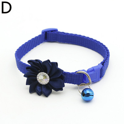 Mājdzīvnieku kakla siksna, mājdzīvnieku piederumi, mājdzīvnieku aksesuāri, zvana kucēna kakla siksna, suņu siksna, regulējama sprādze, burvīga kaklasiksna, dzīvnieku aksesuāri