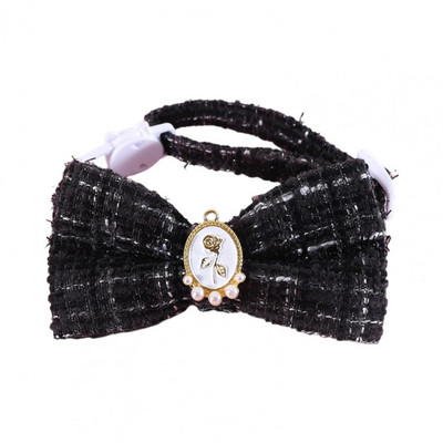 Izdržljiva pletena ukrasna lagana leptir mašna za kućne ljubimce oko vrata za štene